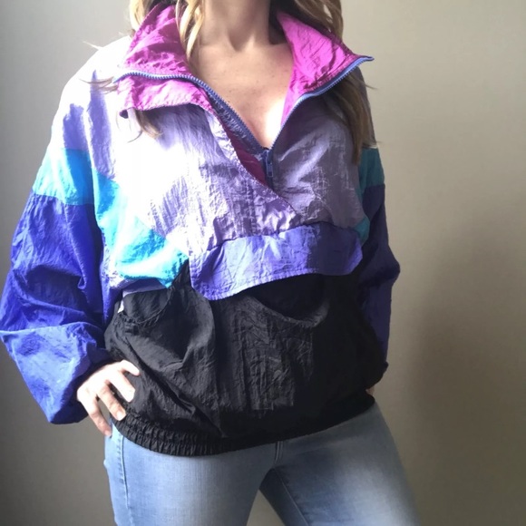 Coats | Vintage Windbreaker Womens 